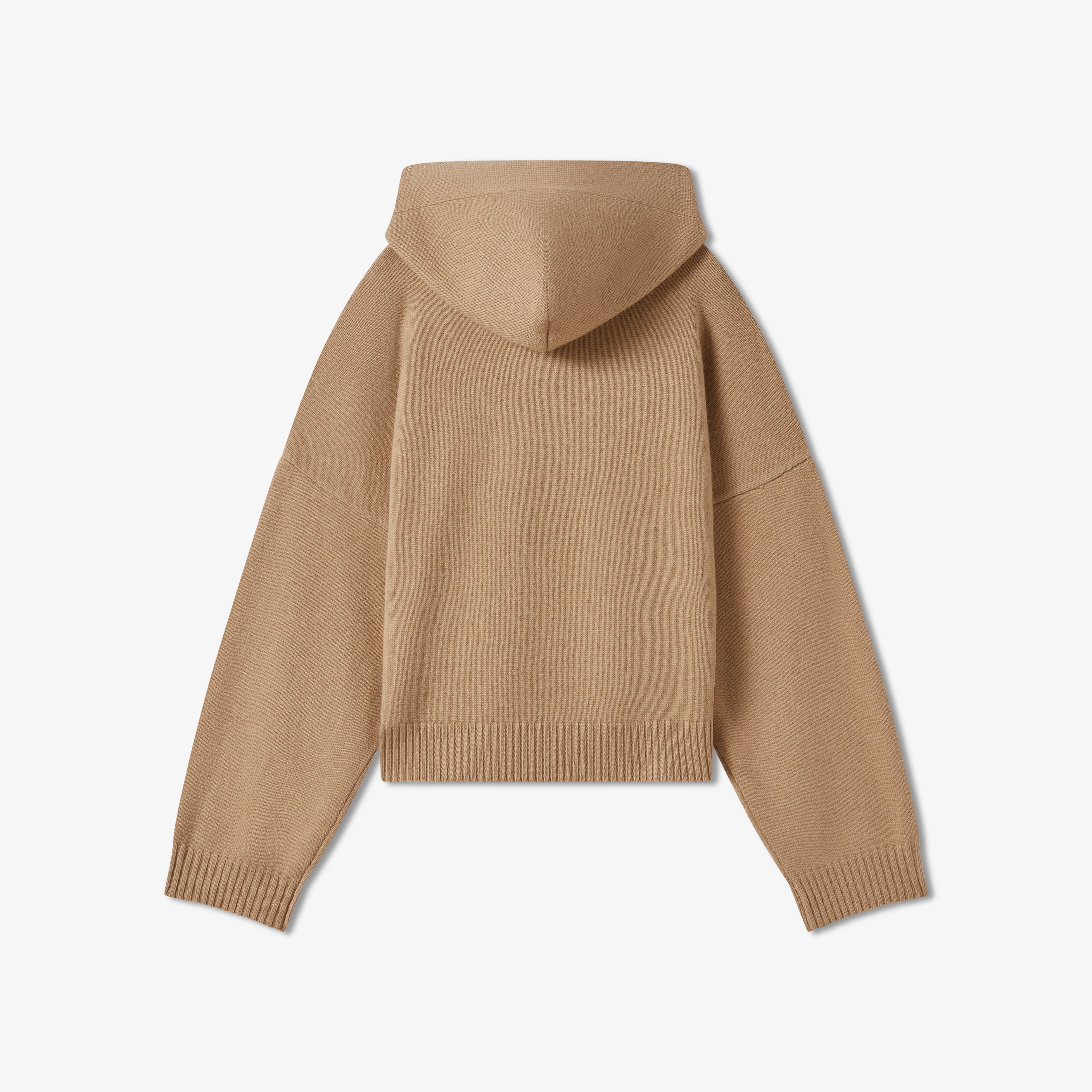 Camel Wool Cashmere Hoodie
