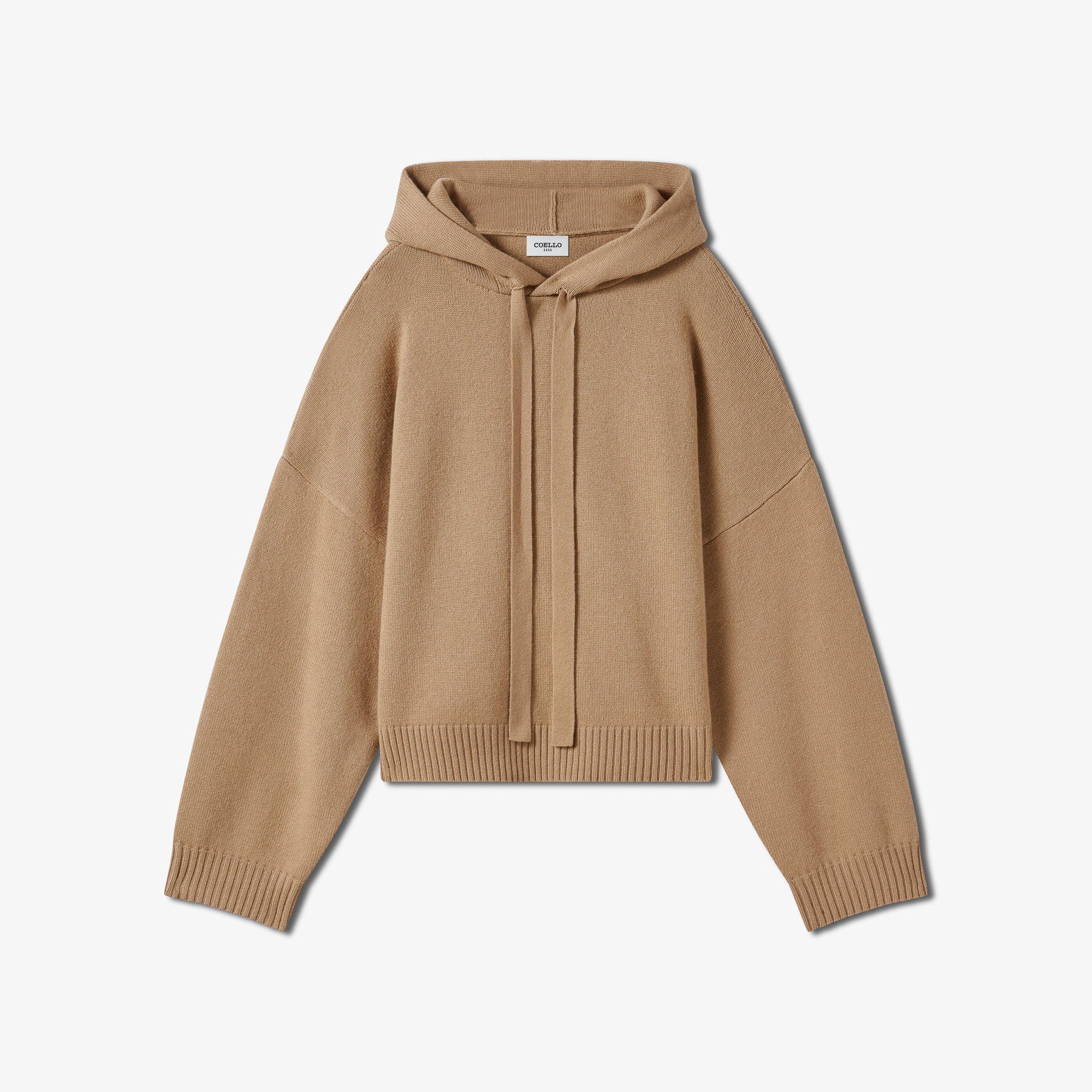 Camel Wool Cashmere Hoodie