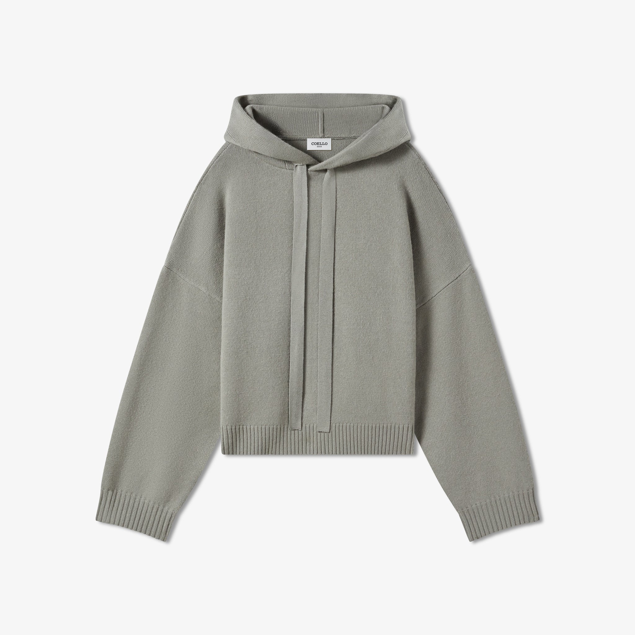 Stone Wool Cashmere Hoodie