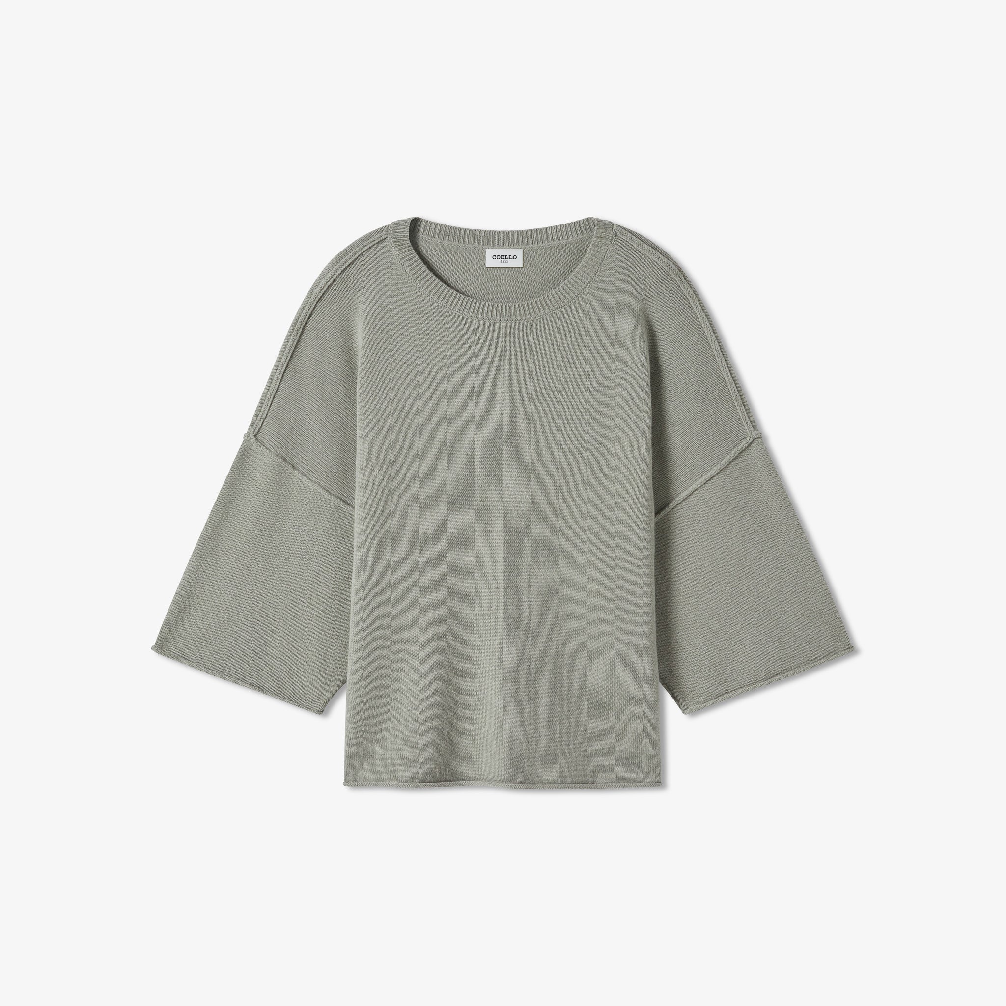 Stone Wool Cashmere Tee
