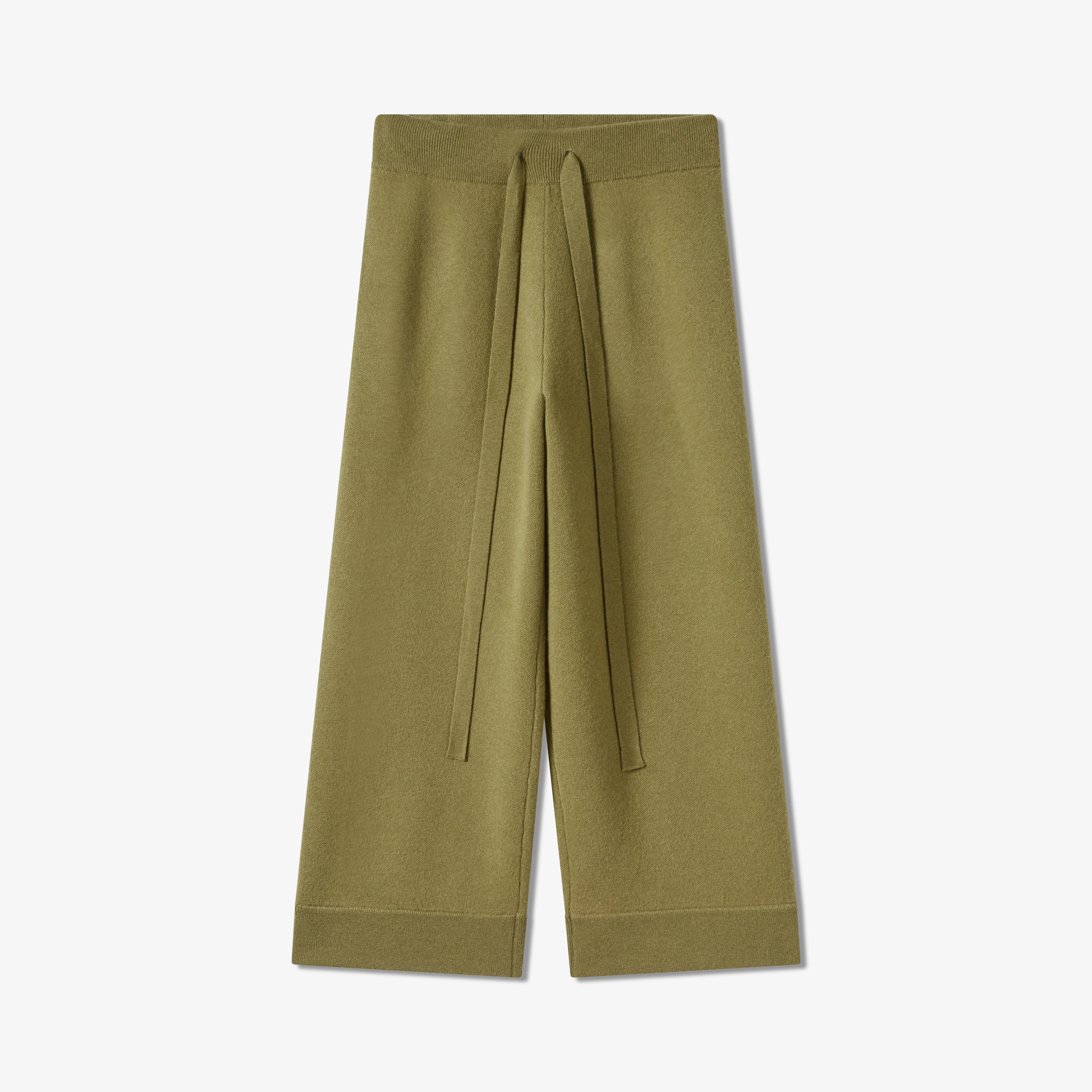 Olive Wool Cashmere Lounge Pant