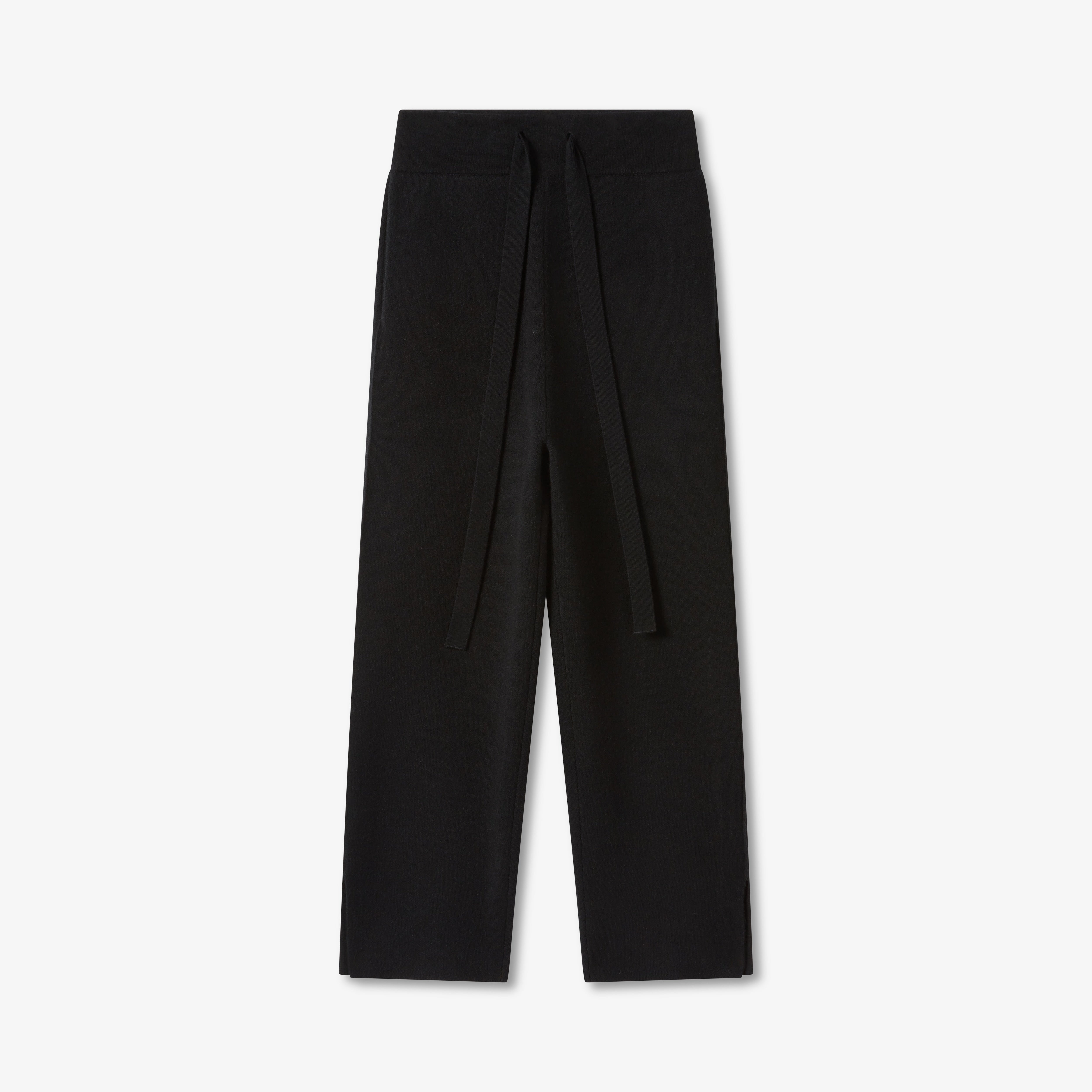 Black Wool Cashmere Starboy Pant